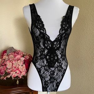 Vintage TJW Lace Teddy
